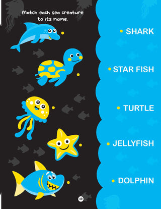 Ocean World Activities – I Can Solve Activity Book for Kids Age 4- 8 Years | With Colouring Pages, Mazes, Dot-to-Dots