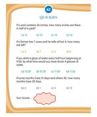 Kid's 5th Activity Book - Maths