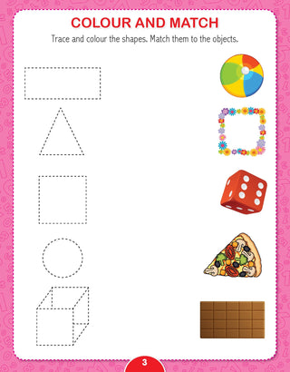 Kindergarten Worksheets – 2 Books Pack