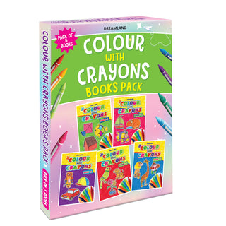 Colour With Crayons - 1 to 5 (Pack)