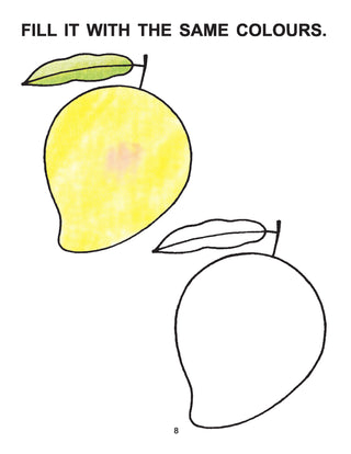 Colour With Crayons - 1 to 5 (Pack)
