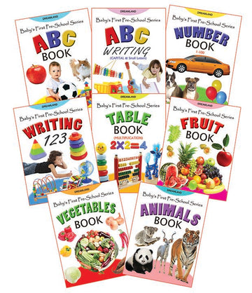Baby First Pre School – 8 Books Pack
