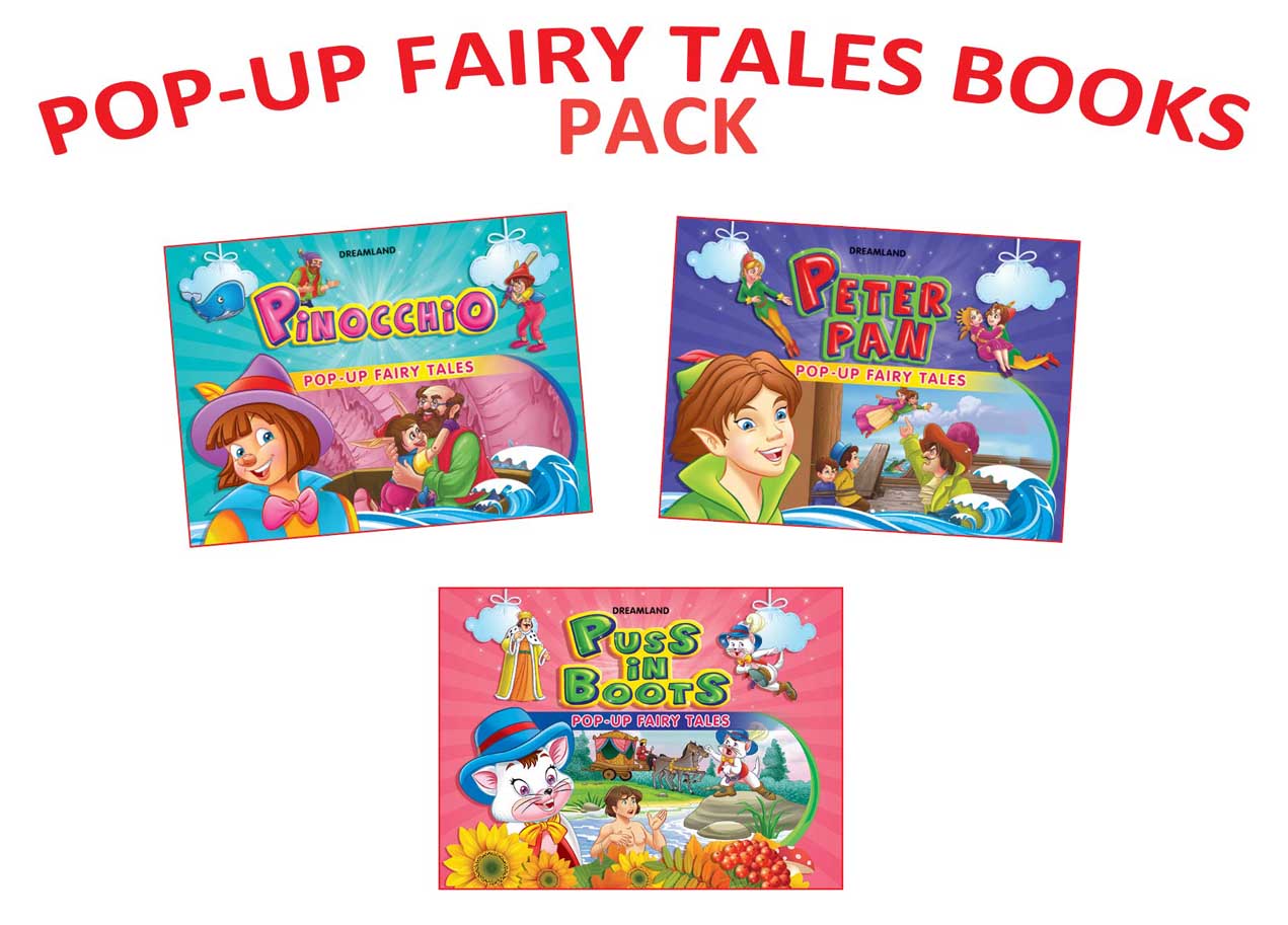 Pop Up Fairy Tales Pack-3 (3 titles)