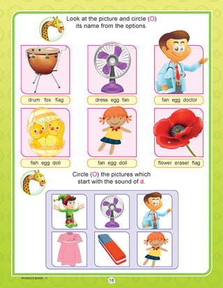 Learn With Phonics Book - 1