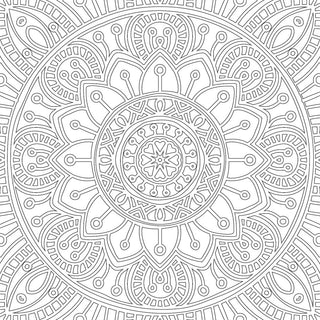 Refreshing Mandala- Colouring Book for Adults Book 2
