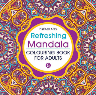 Refreshing Mandala- Colouring Book for Adults Book 5