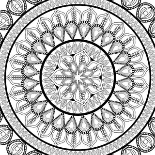 Refreshing Mandala- Colouring Book for Adults Book 5