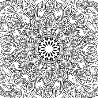 Refreshing Mandala- Colouring Book for Adults Book 5