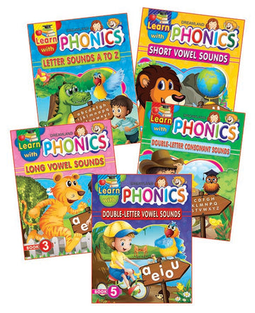 Learn With Phonics Book - Pack (5 Titles)