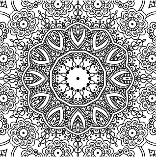 Refreshing Mandala- Colouring Book for Adults Book 3