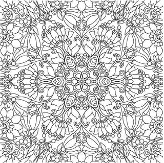 Refreshing Mandala- Colouring Book for Adults Book 3