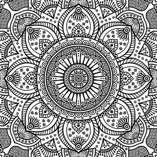 Refreshing Mandala- Colouring Book for Adults Book 4