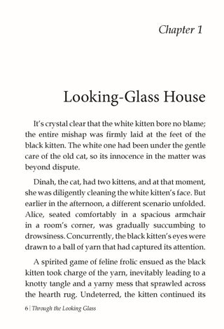 Through the Looking Glass - Illustrated Abridged Classics for Children with Practice Questions