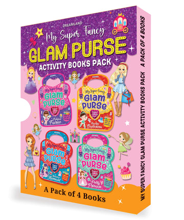 My Super Fancy Glam Purse Pack- A Set of 4 Books