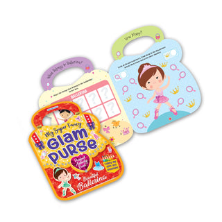 My Super Fancy Glam Purse Pack- A Set of 4 Books