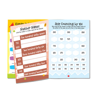 Maths Activity Books Pack- A Set of 3 Books - Activity Book for Children