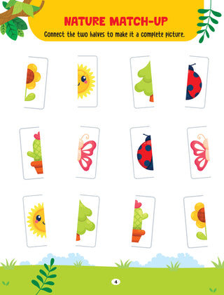 Little Masterminds: Brain Boosting Puzzles & Games Activity Book for Kids Age 3 and Up