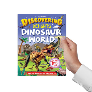 Dinosaur World Discovering Delights Flap Book for Kids Age 4 - 10 years