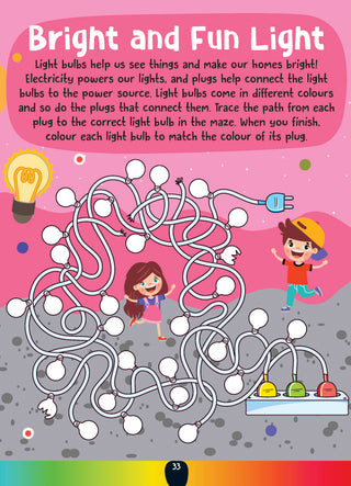 The Little Scientists Activity Book for Kids Age 6+