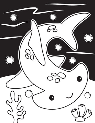 Under Ocean Neon Colour and Sticker Dots Book Over 500 Stickers