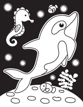 Under Ocean Neon Colour and Sticker Dots Book Over 500 Stickers