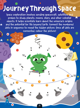 The Little Scientists Activity Book for Kids Age 5+