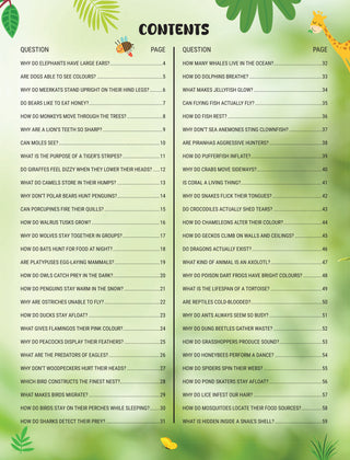Factopedia Wild Wonders: A Fun Fact Book About Wildlife, Nature & Creatures for Kids Age 6+