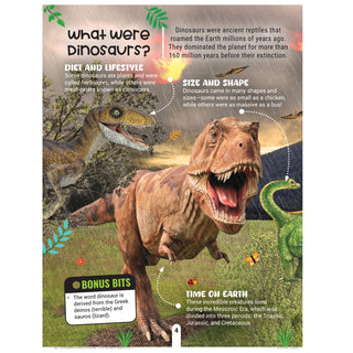 Factopedia: Dino Discovery – Fascinating Dinosaur Facts for Kids Age 6+ | Learn About Prehistoric Giants with Fun, Easy-to-Understand Info