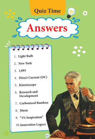 Thomas Edison Icons of Inspiration  Illustrated Biography for Kids Age 6 12 Years