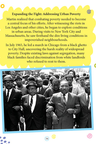 Martin Luther King Icons of Inspiration  Illustrated Biography for Kids Age 6 - 12 Years
