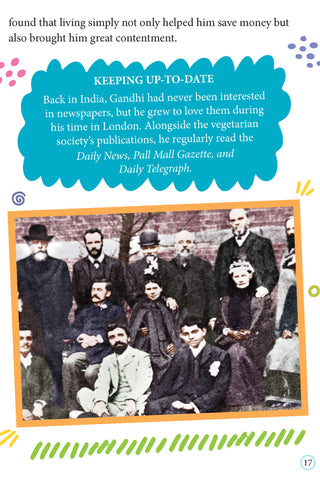 Mahatma Gandhi Icons of Inspiration  Illustrated Biography for Kids Age 6 - 12 Years