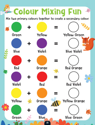 The Little Scientists Activity Book for Kids Age 4+