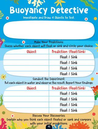 The Little Scientists Activity Book for Kids Age 4+