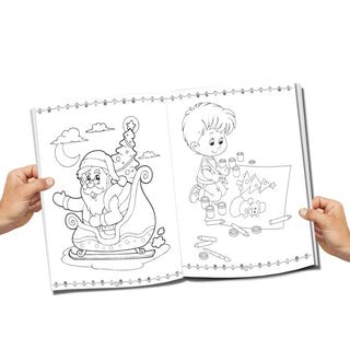 Dreamland Christmas Colouring & Activity Book pack of 2 for Kids Ages 4-8 Years , Christmas Book for kid , Christmas Gift