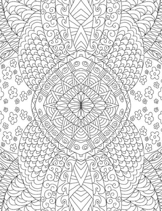 Patterns- Colouring Book for Adults