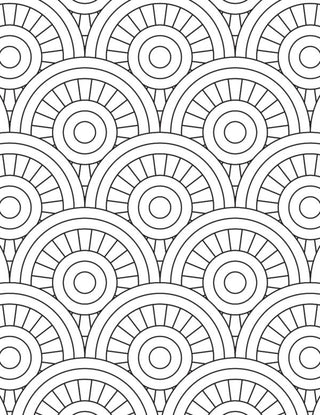 Patterns- Colouring Book for Adults