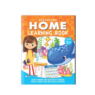 Home Learning Book With Joyful Activities - 5+