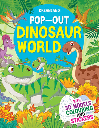Pop- Out Books Pack- 5 Books : Fun Interactive & Activity cut out Book for Children