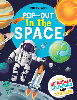 Pop- Out Books Pack- 5 Books : Fun Interactive & Activity cut out Book for Children