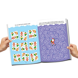 Dreamland Christmas Colouring & Activity Book pack of 2 for Kids Ages 4-8 Years , Christmas Book for kid , Christmas Gift