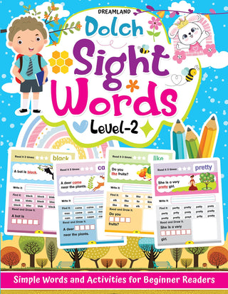 Dolch Sight Words Books Pack- 4 Books