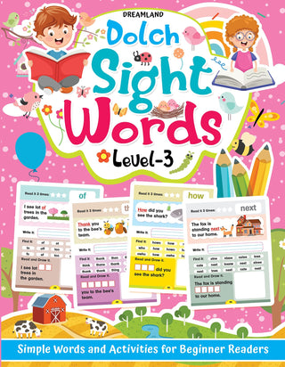 Dolch Sight Words Books Pack- 4 Books