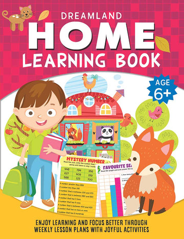 Home Learning Book With Joyful Activities - 6+