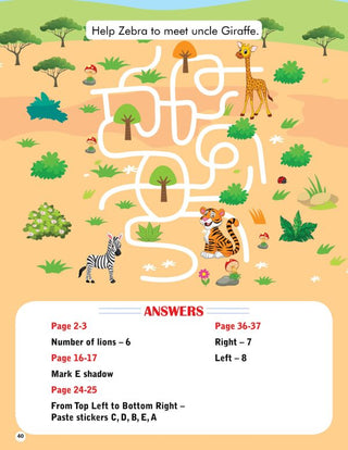 Explore the Jungle Activity Book with Stickers and 3D Models