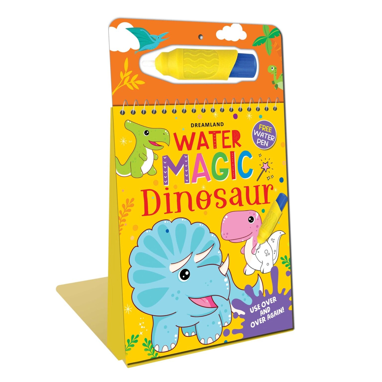 Water Magic Dinosaur- With Water Pen - Use over and over again