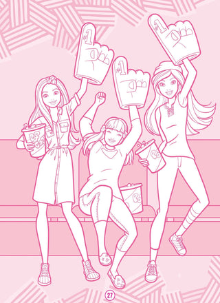 Barbie Dreamhouse Adventures - Mega Colouring Book