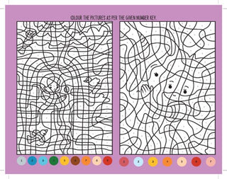 Fun with Princess Activity & Colouring