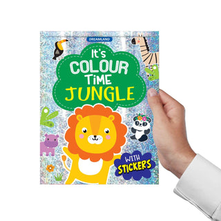 Jungle- It's Colour time with Stickers
