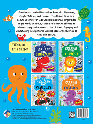 Ocean- It's Colour time with Stickers