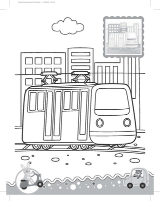 Vehicles- It's Colour time with Stickers